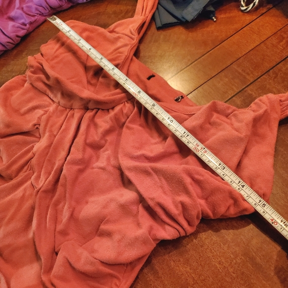 Set of 2 Purple & Pink Tank Tops with Built-in Cups - Picture 3 of 6